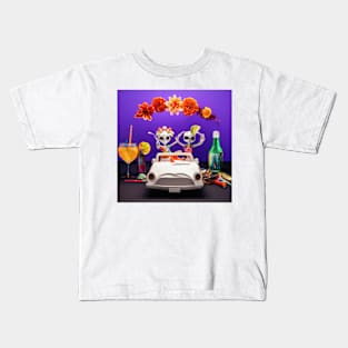 Day of the Dead Party Kids T-Shirt